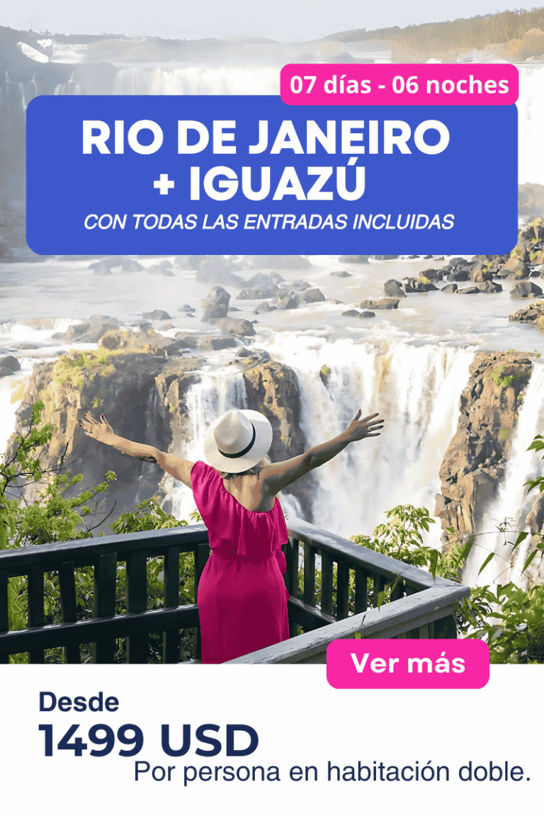 Rio de Janeiro e Iguazú | 7 días
