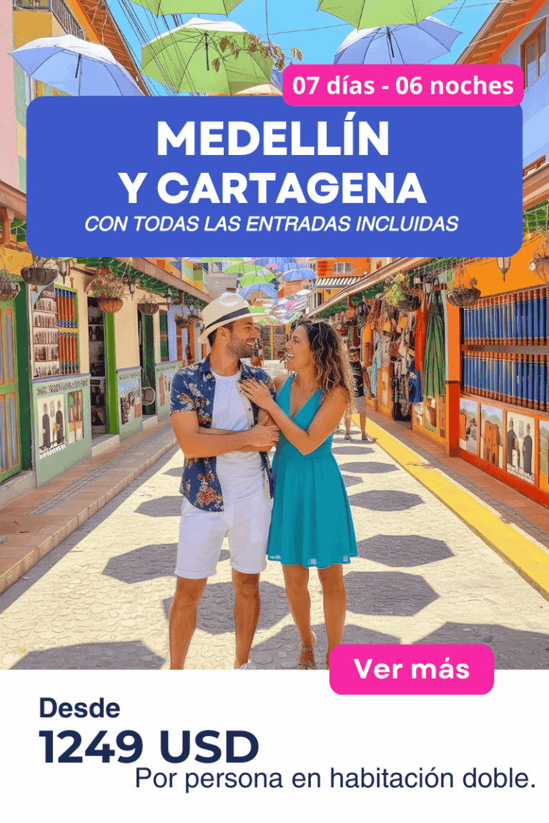 Medellín y Cartagena | 7 días