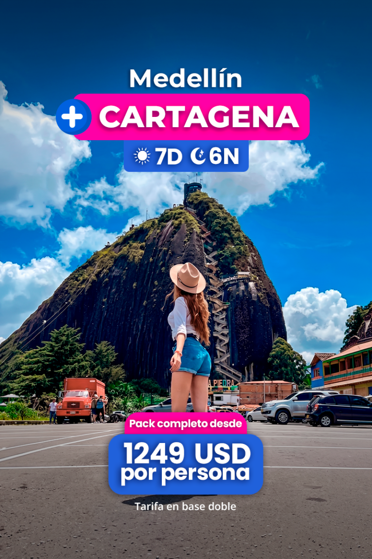 Medellín + Cartagena | 7 días
