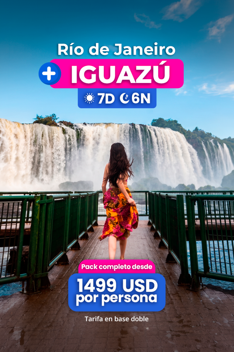 Río de Janeiro + Foz de Iguazú | 7 días