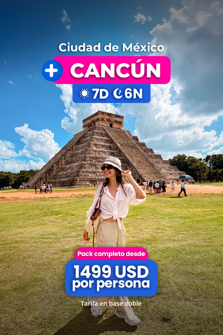 Ciudad de México + Cancún | 7 días